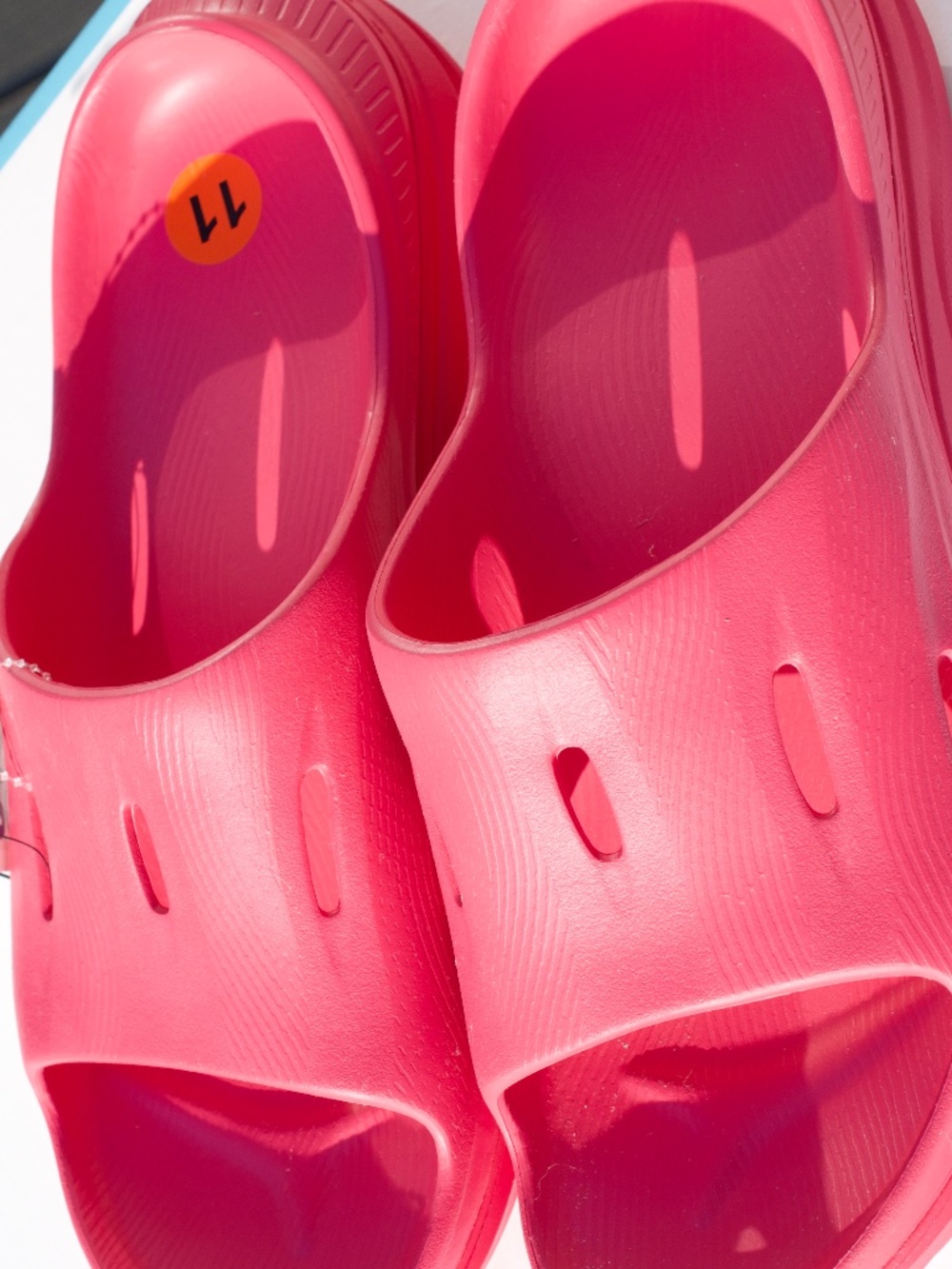 NEW HOKA ORA RECOVERY SLIDE 3/Women's Sz 13/Men's Size 11/PINK YARROW